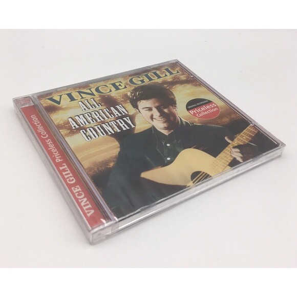 All American Country by Vince Gill (CD, 2004) Priceless Collection NEW SEALED - Picture 3 of 4